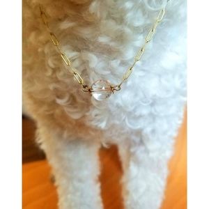 Pet Necklace Planetary Quartz Necklace